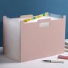 1pc Durable Plastic Art Portfolio Organizer - Multi-Layer, Labeled File Storage Folder with Protective Sleeves for Office & School, Available