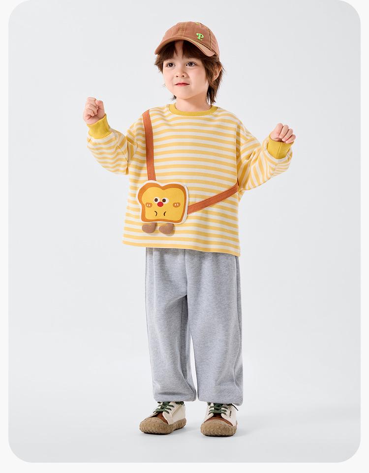 Dududu Children's Spring Cartoon Hoodie & Sweatpants Set - Boys' or Girls' Two-Piece Outfit