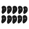 10 PCS Head Covers Iron Pole Net Cover Protective Head Covers with Numbers