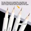 The High-gloss Brush of The Horizontal Silkworm Pen Brightens The Eyelids and Outlines Down To The Two-in-one Fine Tip