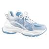 Louis Vuitton Run 55 Sneakers 'Blue Denim Monogram' Women's 1AB39N