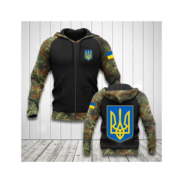 3D Printed Man Kvinnlig Dragkedja HOODIE Pullover Sweatshirt Hooded Jersey träningsoveraller