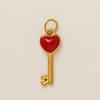 Fashionable and Trendy New Heart-shaped Pentagram Full Diamond Horseshoe Pendant Charms for Jewelry