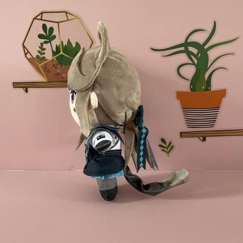 Genshin Impact Lynette Cosplay Plush Doll Toy 20cm Anime Character Cute Soft Stuffed Pillow Christmas Halloween Gift