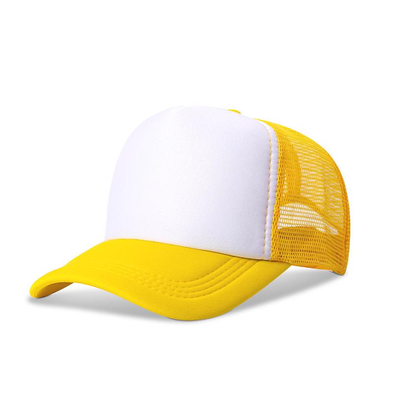 Casquette de baseball en mesh respirant avec design à visière de canard pour la protection solaire - Logo personnalisé disponible