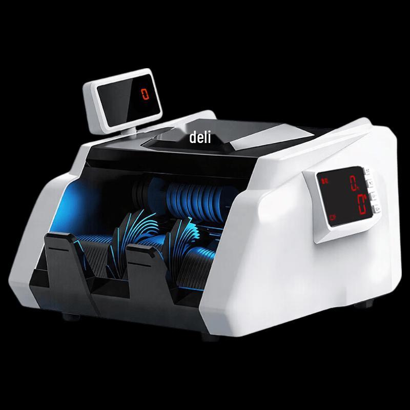 Deli 33302S Dual Screen Class C Bill Counter CN plug (adapter included)