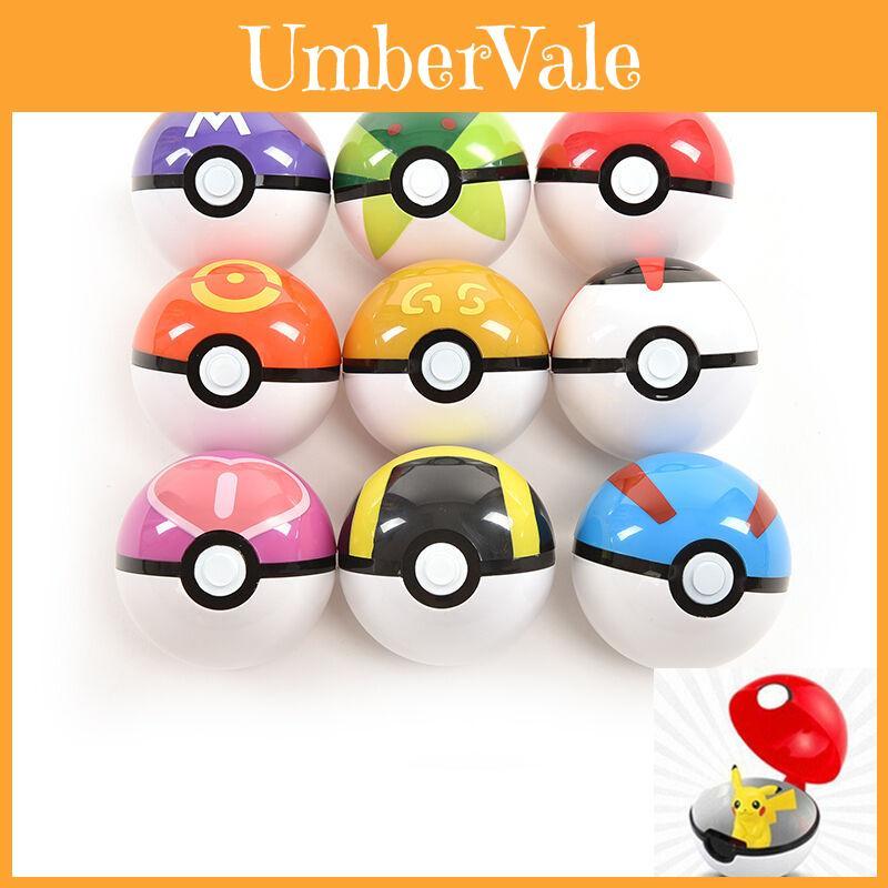 Premium Quality Pokemon Pokeball 7cm Toy Ball With Pikachu Monster Figures Gift
