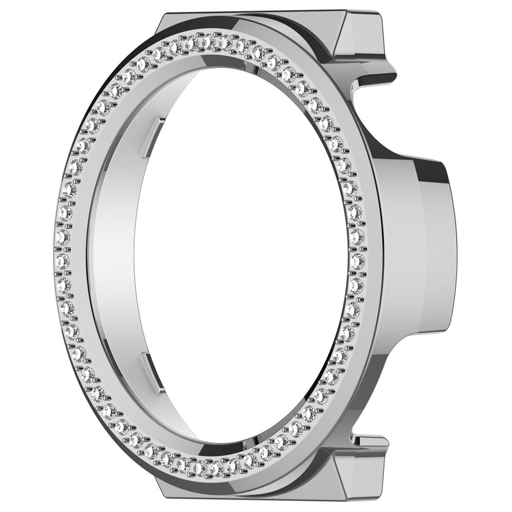 Schutzhülle Case Für Huawei Watch GT5 Pro 42mm PC Mit eingelegten Diamanten Schutz Stoßstange Rahmen Schale Hüllen Zubehör