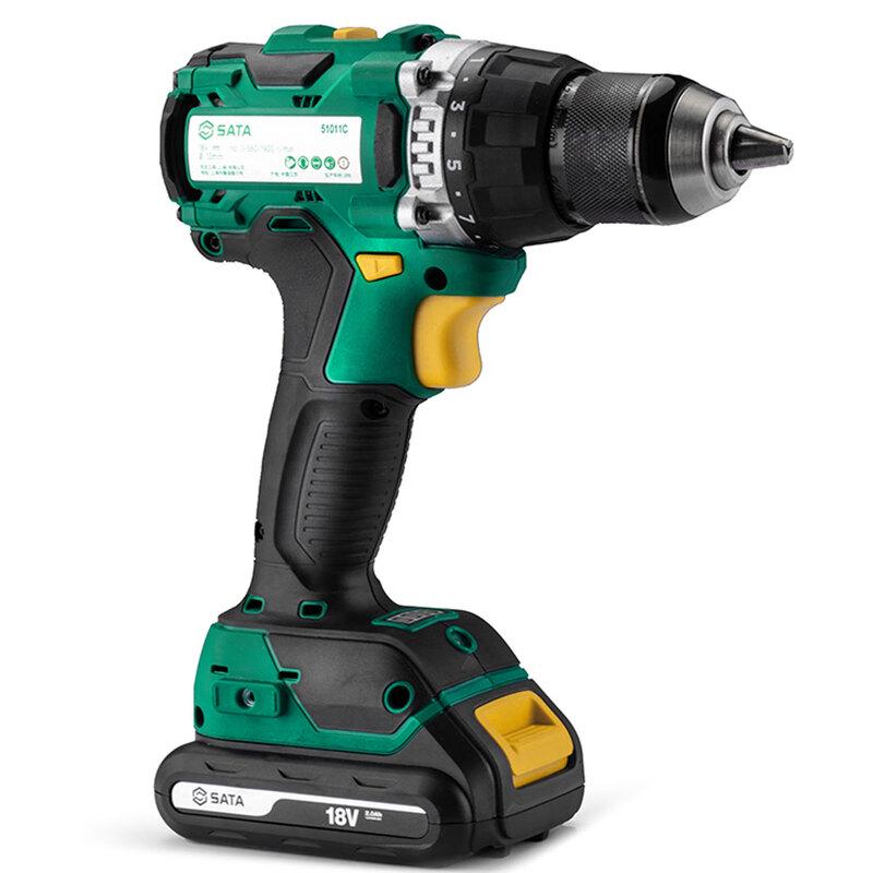 SATA J-Series 51011C 18V Cordless Brushless Drill/Driver CN Plug (adapter Included)