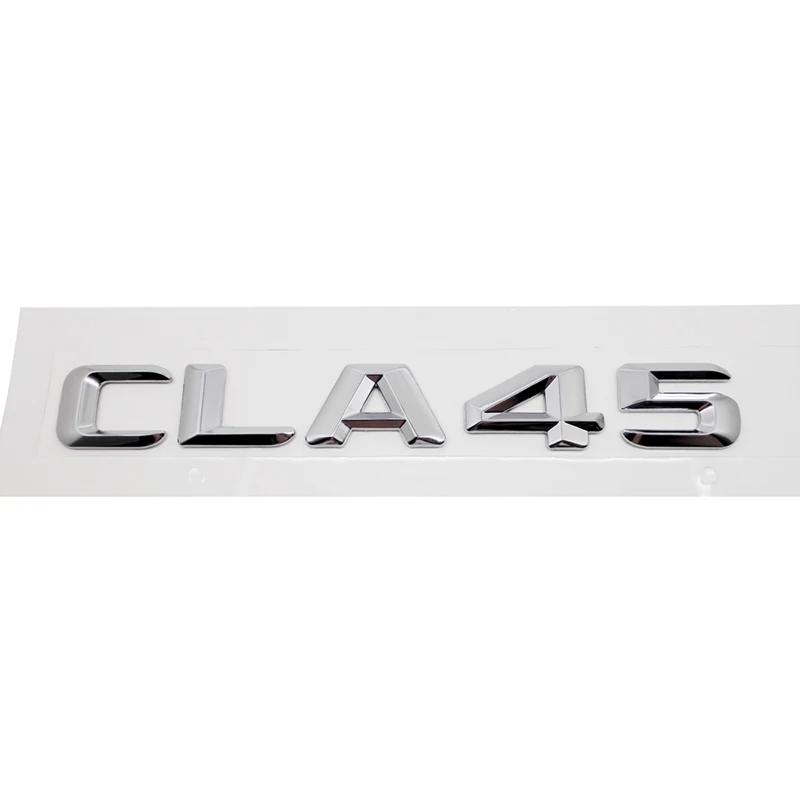 3D Car Rear Truck Sticker Emblem Tail Box Letter Badge Decal for Mercedes Benz CLA35 CLA45 CLA180 CLA200 CLA220 CLA250 CLA260