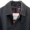MACKINTOSH PHILOSOPHY Made in Japan by Sanyo Shokai Urethane resin processing Stainless collar coat Men's Used