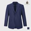 Brunobaffi Wool Blend New Basic Navy Suit Jacket_Mangaxm3351