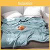 Color Summer Solid Blanket With Soft Filling For Kids And Student Dormitory