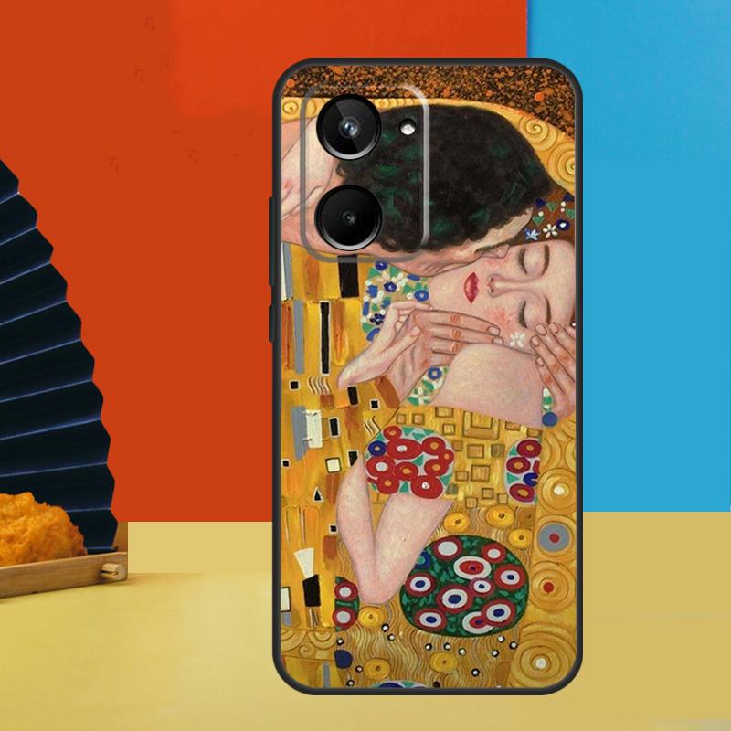 Gustav Klimt Kiss Art For Realme 15 Pro 10 11 12 13 14 Pro Plus GT6 GT7 C51 C53 C55 C61 C63 C65 C67 C71 C75 Case