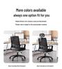 Ergonomic Office Chair with Lumbar Support – Comfortable for Long Sitting, Ideal for Employees and Meetings