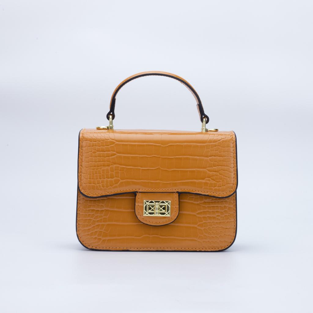 New Casual Women's Shoulder Bags Simple Alligator Pattern, Fashionable Small Square Bags High Quality Simple Diagonal Bags