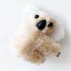 Fermacapelli a Forma di Koala Tessuto Peluche Presa Salda Pinza per Capelli Copricapo Decorativo per Uso Quotidiano Scuola o Feste