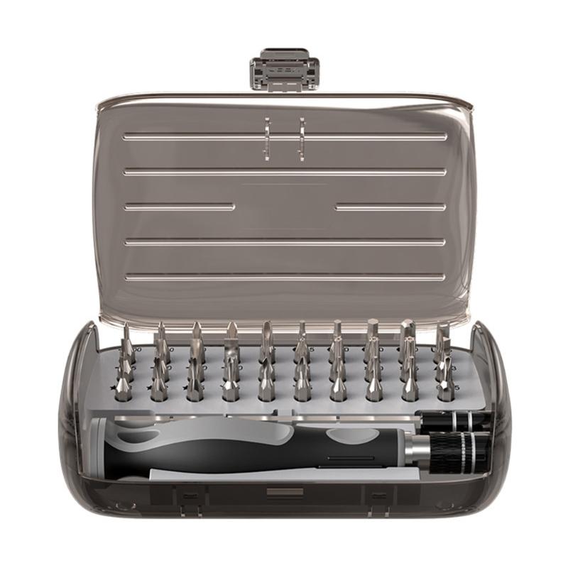 

32 in 1 Manual Screwdriver Bit Set with Storage Case and Multi Bits for Electronics Photo Laptops and Household Repairs 1