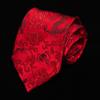 Tie Men'S Dress Chinese Wind Dragon Pattern 9Cm Retro Red Black Blue Ethnic Wind Chinese Dragon Calligraphy Pattern