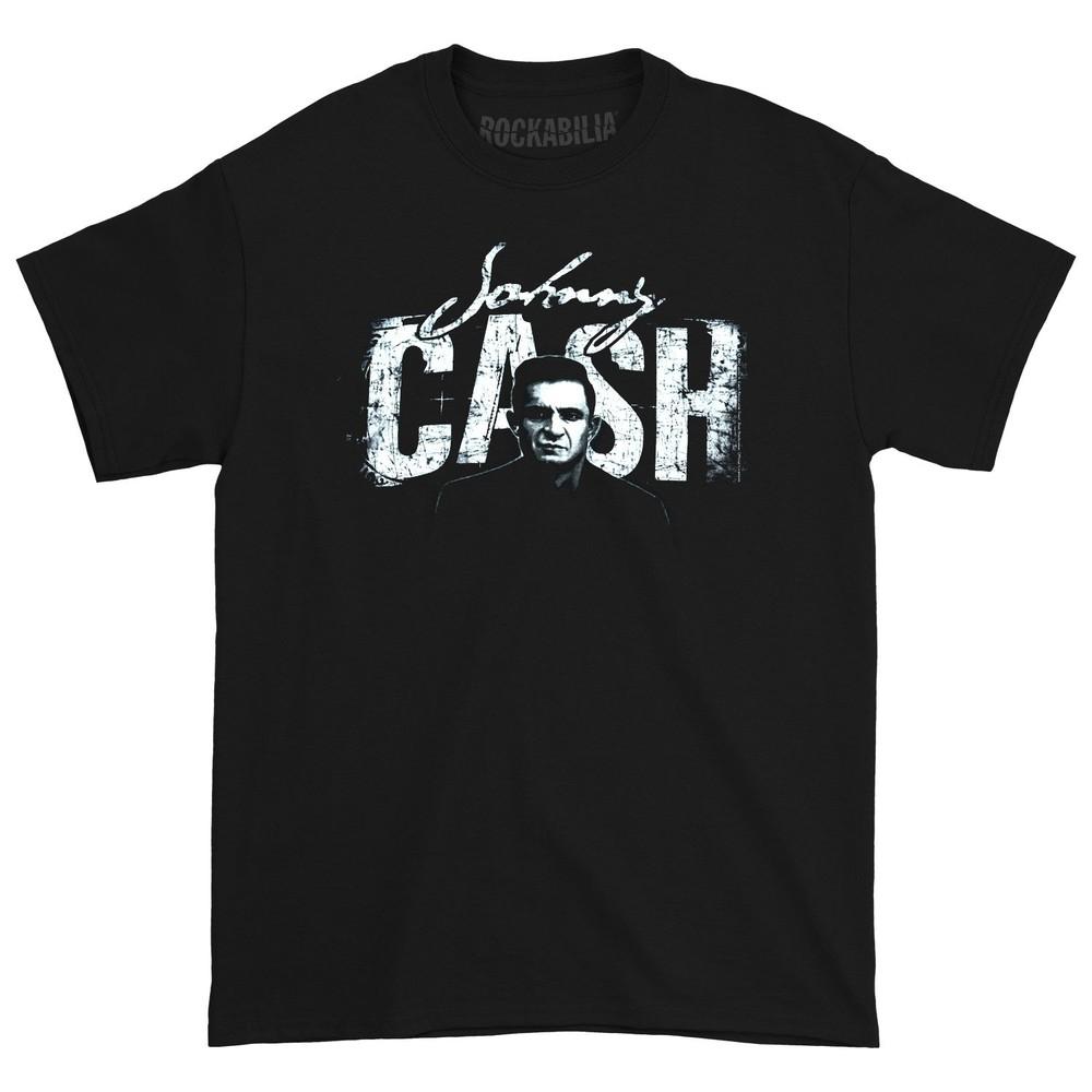 Johnny Cash T-shirt X-Large Black Unisex T-Shirt S