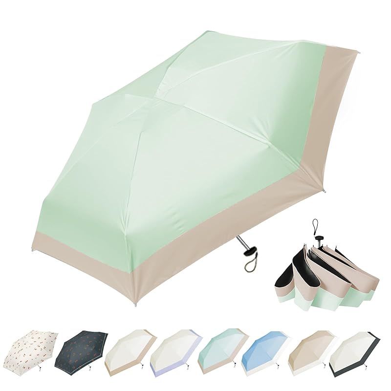 

[Extremely light umbrella 180g/UV protection] Parasol folding umbrella For both rain and shine small size folding umbrella Completely blacked out