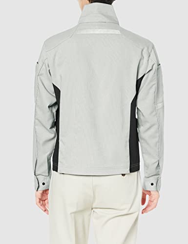 COCOS Nobuoka A-7071 Stretch Long Sleeve Jacket, Silver, SS