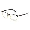 Gucci optical glasses [Available Prescriptions] Smart and Enterprising Series Black Gold Frames Black gold F dust bag + glasses case (random color)