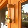 Bells for Door Wood Wind Chime Alert Decoration Shopkeeper Copper Door Bells for Home Shop Entrance Garden Gate Backyard