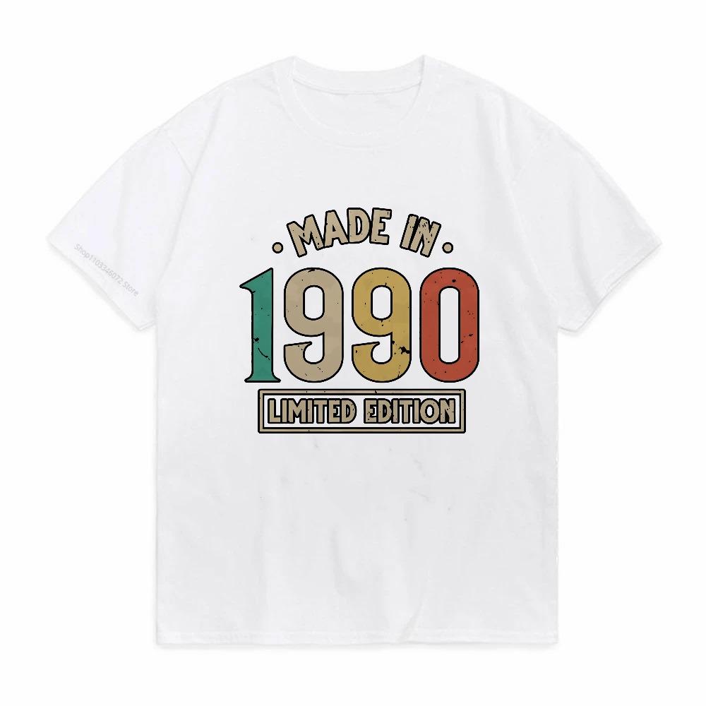 Made In Retro Breathable Tshirts for Unisex Funny Streetwear Style TShirts Summer Unisex Round Neck Short Sleeve Tops Gothic