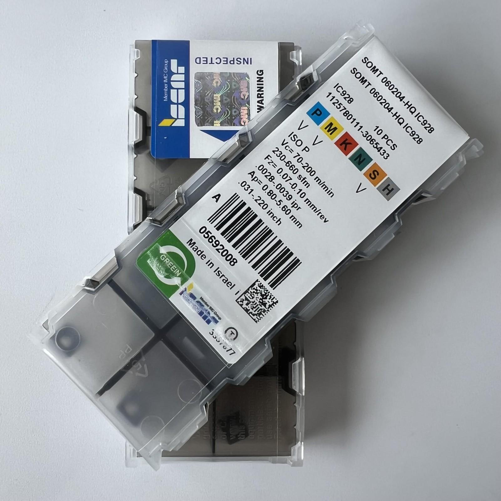 

ISCAR / SOMT060204-HQ IC928 / Industrial indexable carbide inserts 10 Pcs