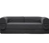 Divano-letto a 2 posti in morbido tessuto a coste, Divano letto da terra convertibile, Divano futon salvaspazio per soggiorno, appartamento e camera degli ospiti