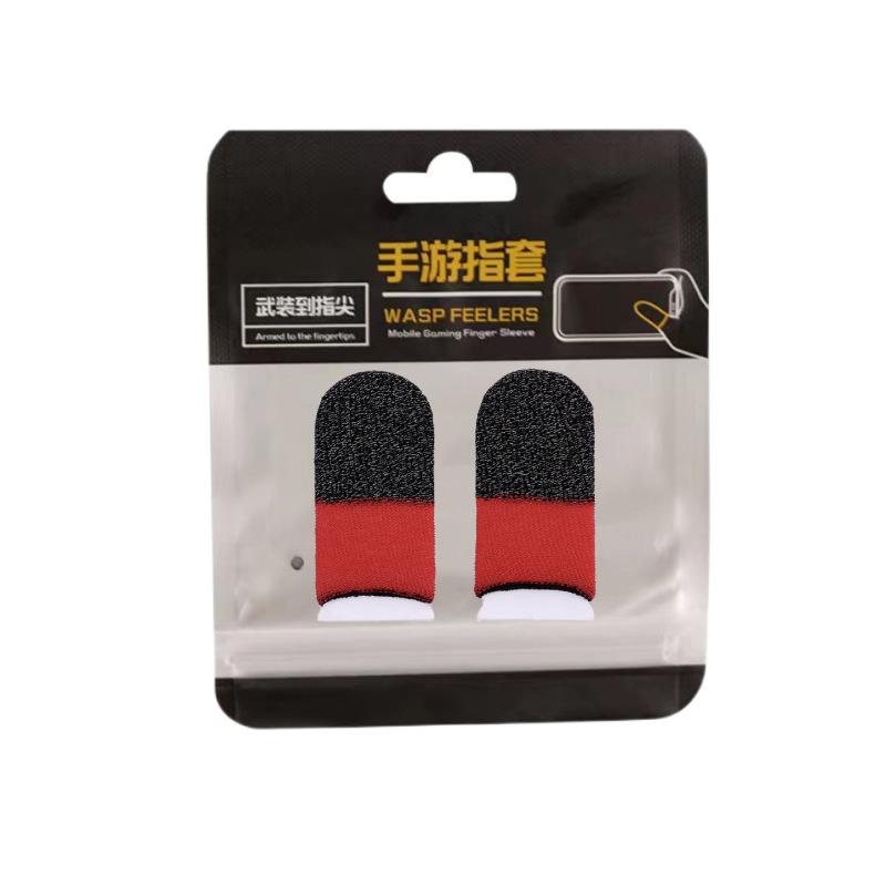 2 Stück Anti-Rutsch-Fingerlinge Atmungsaktiv Silberfaser Anti-Rutsch Spiel Leitfähig Unterhaltungselektronik Must Have Spiel Fingerlinge