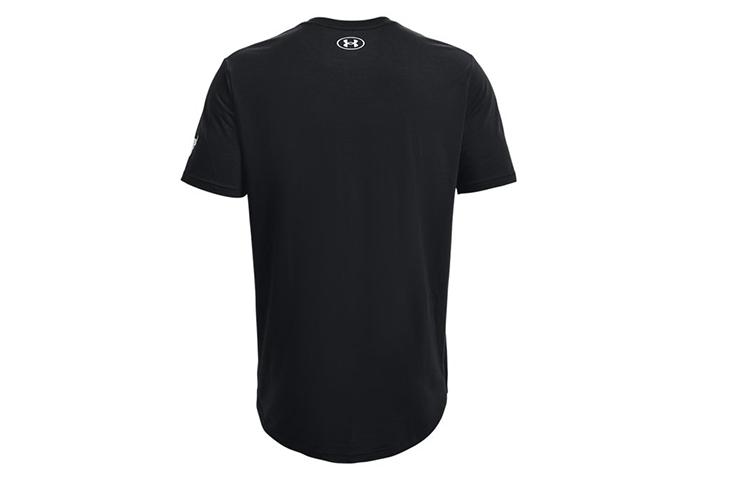 Men's Under Armour Project T-Shirts Men's Black Crew Neck Moderate Straight Fit