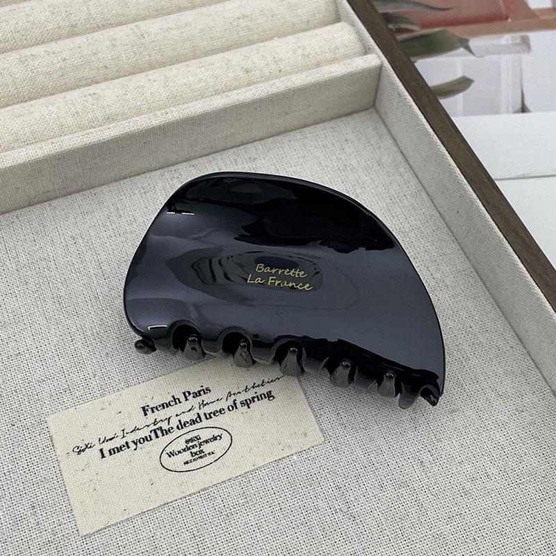 

Французская винтажная заколка для волос в виде полукруглой дуги 7,7 см, простая, нежная, ацетатная заколка-акула, аксессуары для волос для женщин, девушек Hair Claws