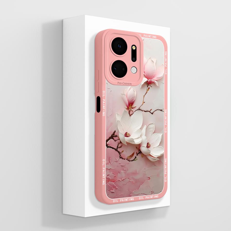 Für Honor X7 X7A X7C X7D X70 Hülle Anime Faule Katze Funda Für Honor X 7 Weiche Flüssigsilikon Handy-Rückseite Vollschutzhülle