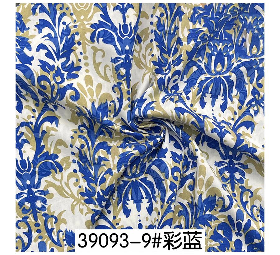 By Meter Quality Viscose Poplin Fabric Vintage Geometric Floral Birds Bohemian Patchwork Rayon Material Wholesale