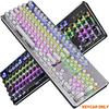 104Pcs/Set PBT Universal Cap Keycaps for Round Key Cherry MX Mechanical Keyboard