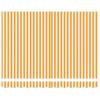Replacement Canopy Fabric Yellow and White Polyester 3.5 X 2 M