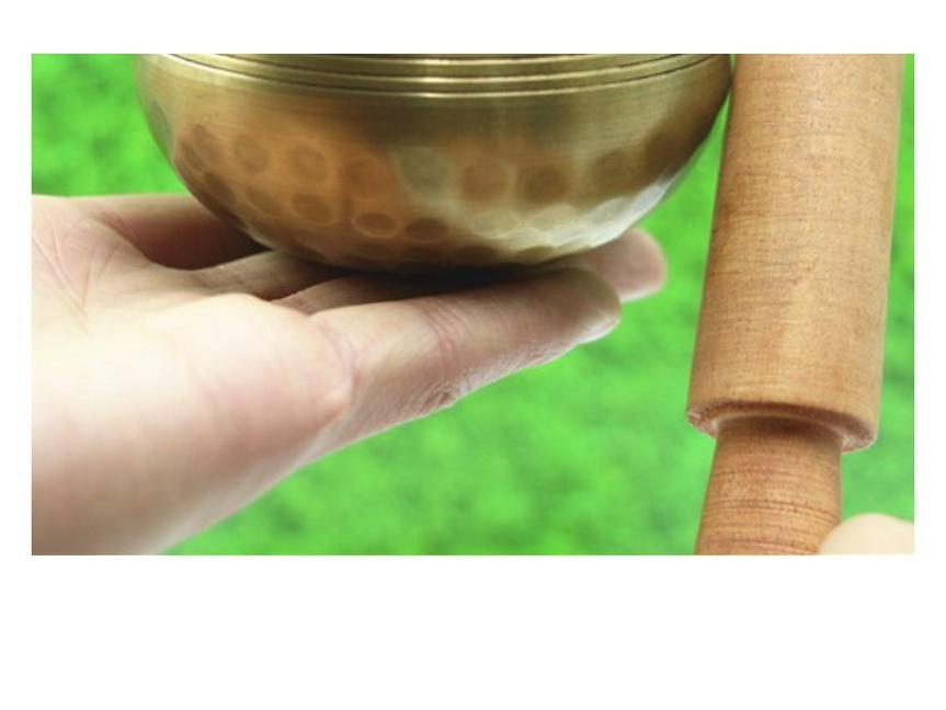 Handmade Nepalese Brass Tibetan Singing Bowl - Buddhist Meditation & Prayer Chime