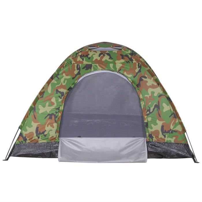 Camping Tent - SPRINGOS - Moro - 2 Persons - Waterproof - Camouflage - 200x150 Cm