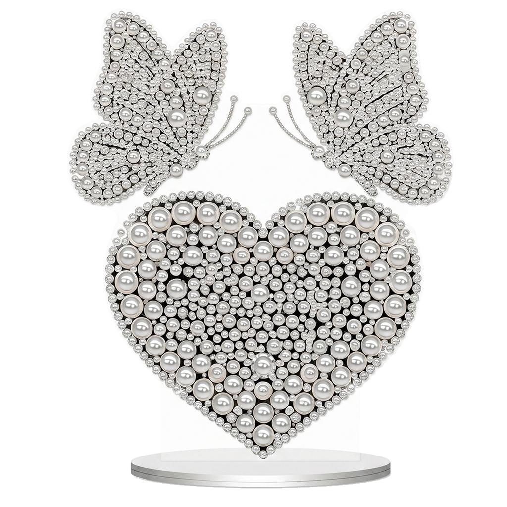 DIY Rhinestones Paintings Ornaments Set for Adults Beginners 7.48x5.12 Inch for Desk & Room