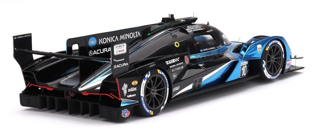 TOP SPEED Acura GTP IMSA Daytona 24 Hours 2023 2nd Place Car Konica Minolta Acura Completed Product 1/18 ARX-06 #10