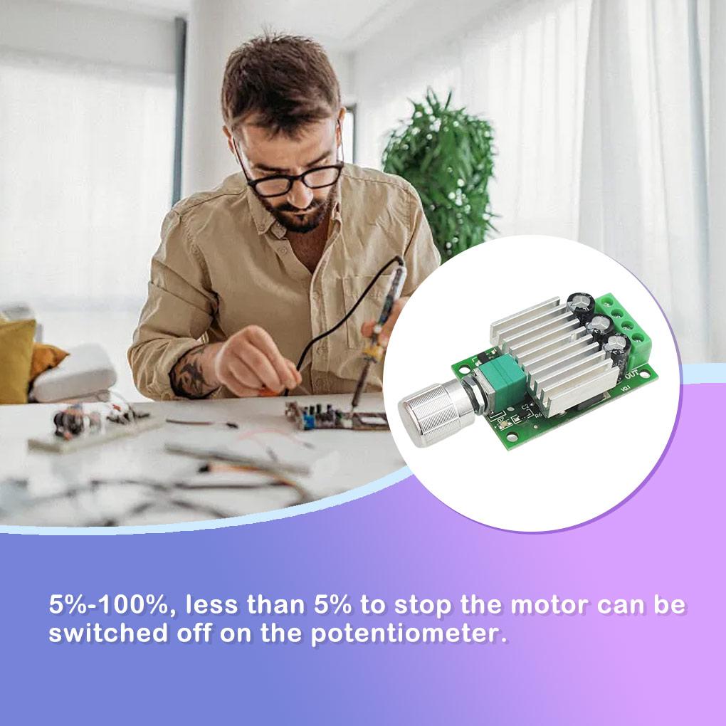 DC Controller 12V 24V 10A PWM Controls Adjustable Regulator Reversing Controlling Electronic Switch Accessories
