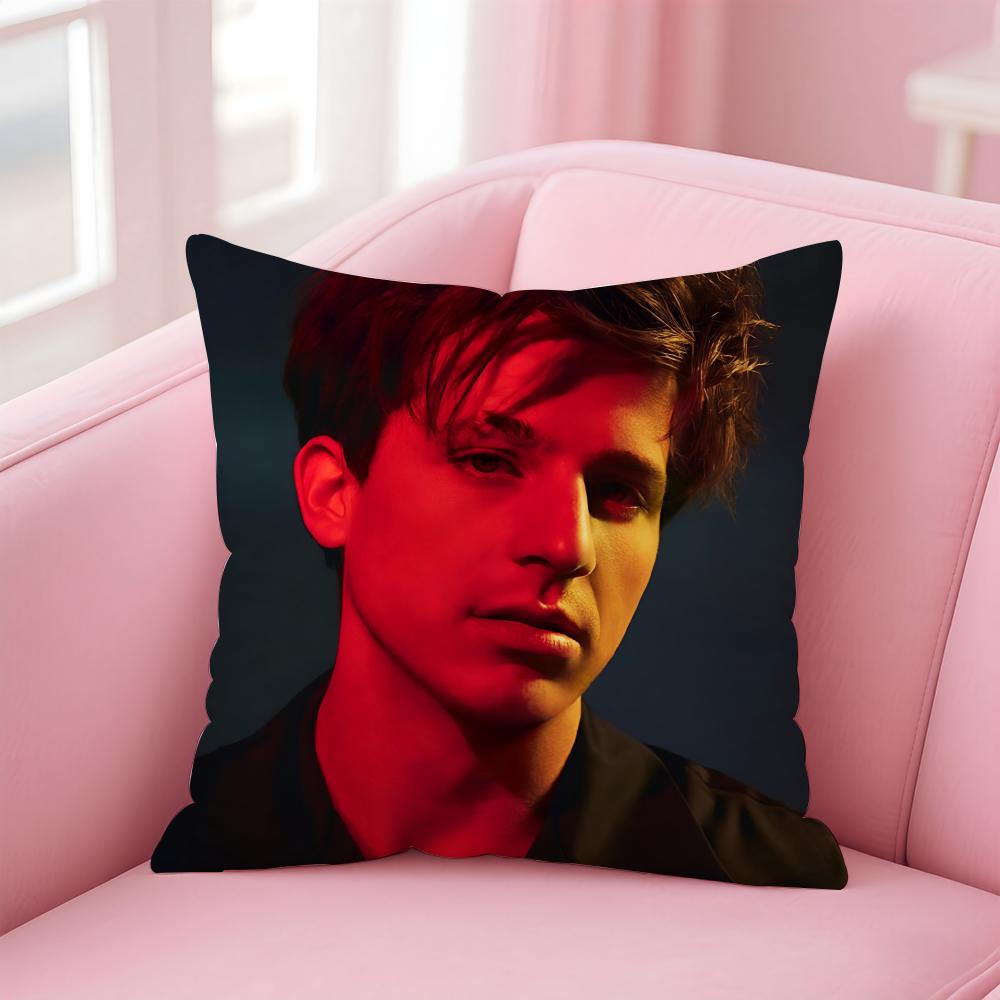Heißer Sänger CCharlie PuthS Kissenbezug Kissenhülle Kurzer Plüsch Unsichtbarer Reißverschluss Raum Sofa Kissenbezug