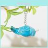 Wooden Keychain Cartoon Animal Pendant Handcrafted Gift For Travel And Party Decor