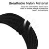 Nylon Strap for Xiaomi Mi Band 8 Pro/9 Pro Sports Elastic Replacement Bracelet WristBand Correa for Redmi Watch 4 Accessories