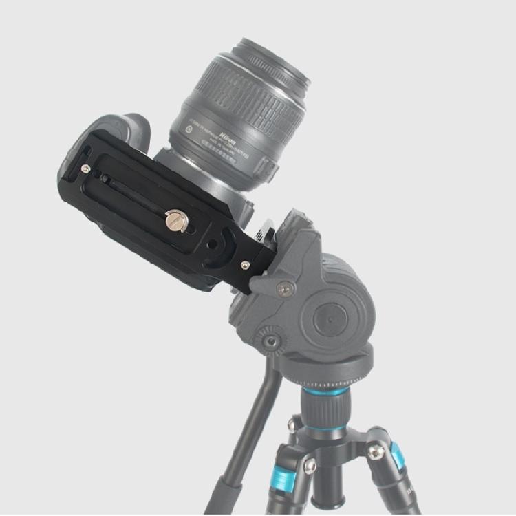 Lightweight Vertical Camera Mounting Bracket Secure Anti Slip Design L Shape Board Universal DSLR Compatibility