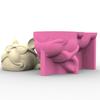 Easy Demold Silicone Mould Hand-Making Succulent Planter Moulds Bulldog Shape Suitable for Vases Concrete Pen Holder