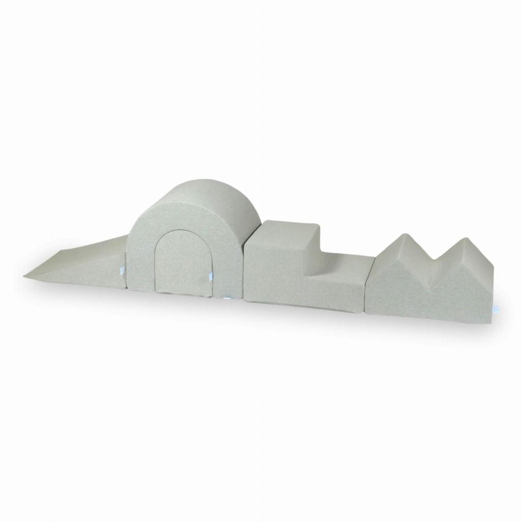 Foam Playground Light Gray 5 Pieces