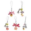 Fashion Fruit Cake Bead Hangings Pendant Sweet Phone Strap Bag Decoration Portable Hangings Lanyard for Girls Women